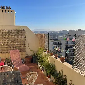 4 Personnes 60 M2 Terrasse 35m2 Sejour Sud 2 Vraies Gare Saint-charles Universite Apartment